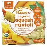 Happy Family Organics, Organics Happy Tot, Love My Veggies Bowl, Squash Ravioli, 4,5 унц. (128 г) Киев