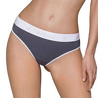 Спортивные трусики-стринги Passion PS007 PANTIES dark grey, size L sexstyle