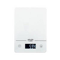 Весы электронные кухонные Adler AD 3170 белые UT, код: 7774532