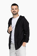 Рубашка однотонная мужская Stendo 231006 L Черный (2000989628033)