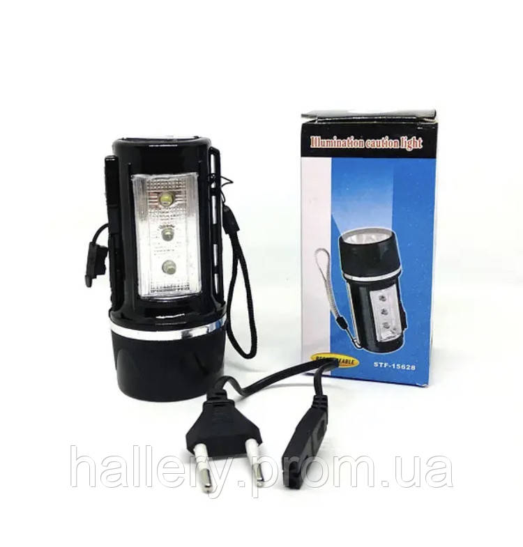 Тактический туристический ручной светодиодный аккумуляторный фонарик c магнитом STF-15628 hr - фото 6 - id-p2179317403
