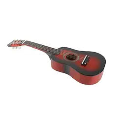 Іграшковий музичний інструмент METR+ Гітара RT-1369 Red 6 струн 58 см