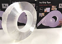 Многоразовая крепежная лента (клейкая лента) прозрачная Ivy Grip Tape 6675 hr