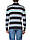 Чоловічий светр LC Waikiki / ЛЗ Вайкікі у сіро-біло-сірі смуги, фото 4
