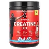 SIXSTAR, Creatine X3, снежный кокос в кокосовом орехе, 1,00 кг (2,20 фунта)