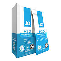 Набір лубрикантів Foil Display Box — JO H2O Lubricant — Original — 12 x 10ml sexstyle