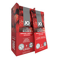 Набір лубрикантів Foil Display Box — JO H2O Lubricant — Strawberry — 12 x 10ml підходять для оральног sexstyle