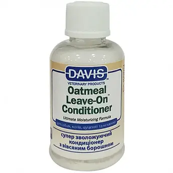 Кондиціонер Davis Oatmeal Leave-On Conditioner супер зволожуючий, для собак, котів, концентрат, 50 мл