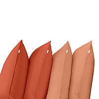 Набор наволочек Cosas ORANGE & TERRAKOT SET 50х70 см 4 шт Оранжевый/Терракотовый