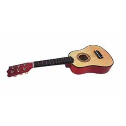 Іграшковий музичний інструмент METR+ Гітара RT-M 1370 Brown 6 струн 52 см