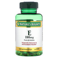 Nature's Bounty, Витамин E, 180 мг, 120 мягких таблеток Киев