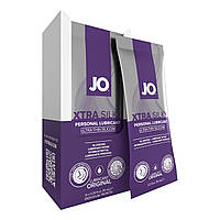 Набір лубрикантів Foil Display Box — JO Xtra Silky Silicone — 12 x 10ml sexstyle