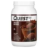 Quest Nutrition, Протеиновый порошок, шоколадный молочный коктейль, 1,36 кг (3 фунта) Киев