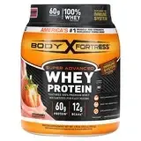 Body Fortress, Super Advanced Whey Protein, покращений сироватковий протеїн, зі смаком полуниці, 810 г (1,78