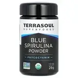 Terrasoul Superfoods, порошок из голубой спирулины, фикоцианин, 28 г (1 унция)