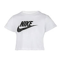 Детская Футболка Nike G NSW TEE CROP FUTURA Белый 122-128 (7dDA6925-102 122-128)