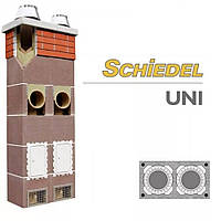 Двоходова димохідна система SCHIEDEL UNI (без вентиляції) 1414