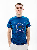 Чоловіча футболка HELLY HANSEN MOVE COTTON T-SHIRT Блакитний XL (7d53976-606 XL)