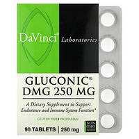 DaVinci Laboratories of Vermont, Глюконик DMG, 250 мг, 90 таблеток Киев