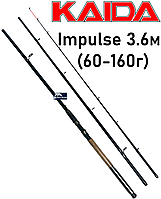 Удилище Kaida Impulse 3.6м (60-160г) фидерное