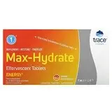 Trace Minerals ®, TM Sport, Max-Hydrate Energy, шипучие таблетки для повышения уровня энергии, со вкусом Киев