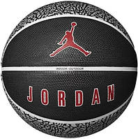 Мяч баскетбольный Nike JORDAN PLAYGROUND 2.0 8P DEFLATED WOLF GREY/BLACK/WHITE/VARSITY RED size 5