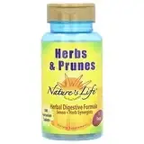 Nature's Life, Herbs & Prunes, 100 вегетарианских таблеток Киев