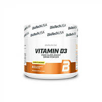 Вітамін D BioTechUSA Vitamin D3 150 g Lemon NB, код: 8065744