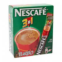 Кофейный напиток Nescafe Turbo 3 в 1 ,20 пак