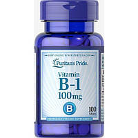 Тиамин Puritan's Pride Vitamin B-1 100 mg 100 Tabs NB, код: 7518944
