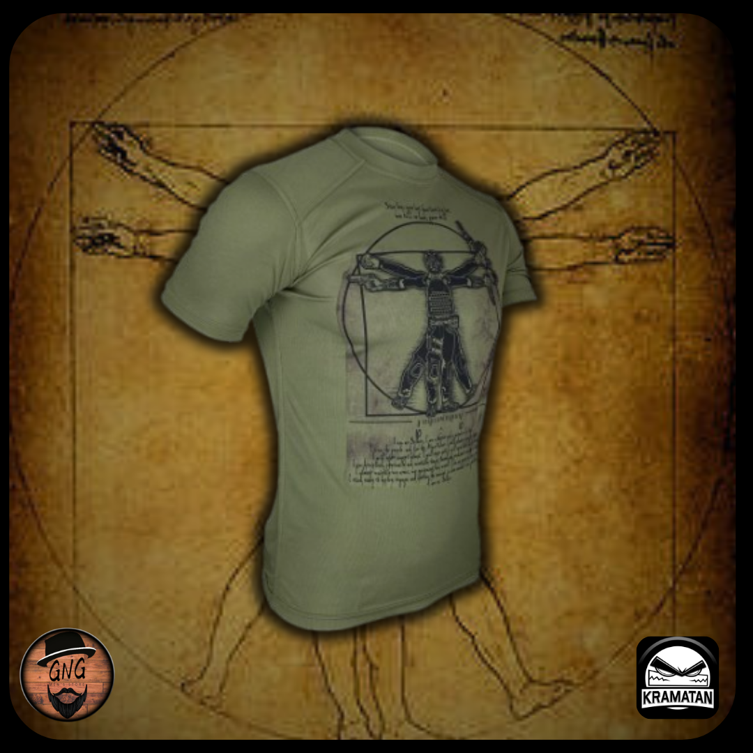 Армійська футболка кольору олива "Da VINCI – SOLDIE", чоловічі футболки і майки, тактична і формений одяг