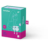 Менструальні чаші Satisfyer Feel Secure Menstrual Cup (Transparent) sexstyle
