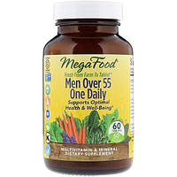 Витаминно-минеральный комплекс MegaFood Men Over 55 One Daily 60 Tabs NB, код: 7910992