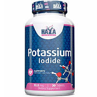 Микроэлемент Калий Haya Labs Potassium Iodide 32,5 mg 30 Tabs NB, код: 8260532