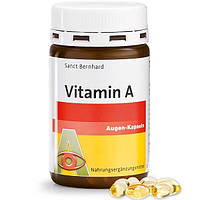 Вітамін A Sanct Bernhard Vitamin A 800 mcg 180 Caps NB, код: 8372021