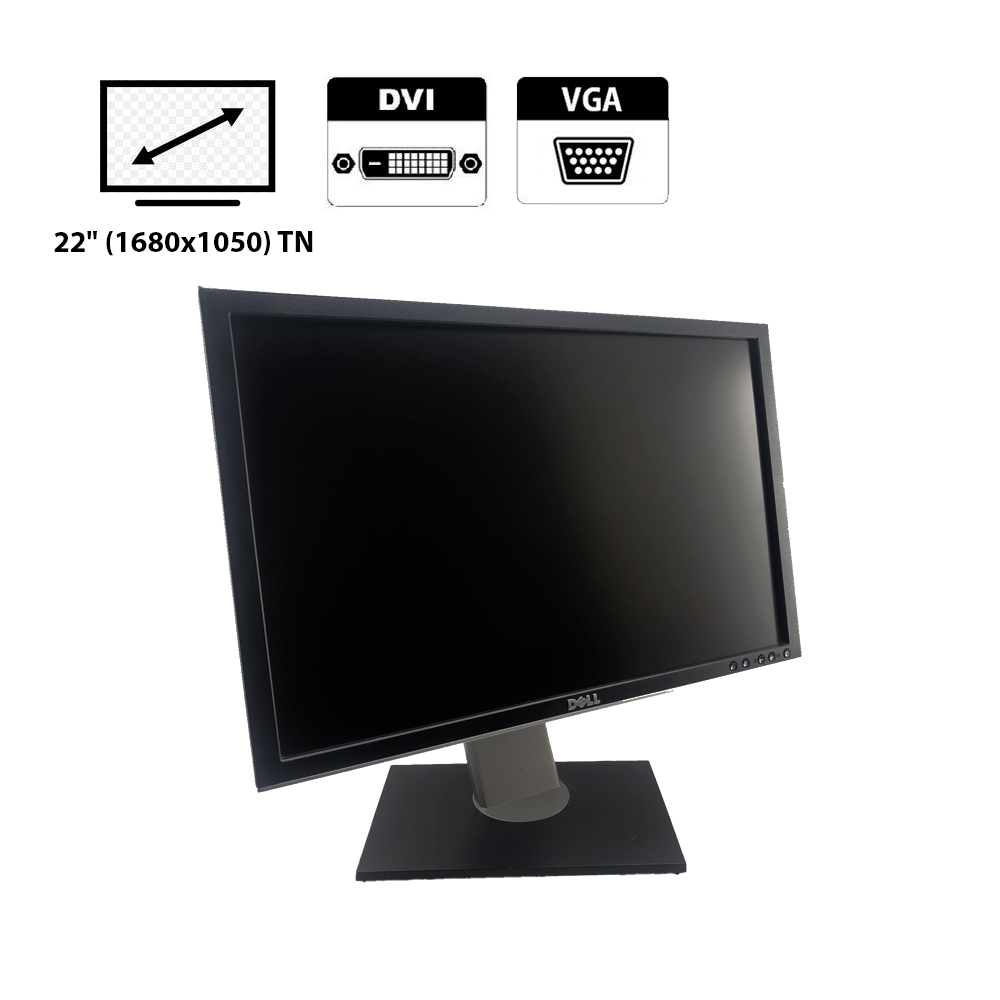 Монитор Dell 2208WFPT / 22" (1680x1050) TN / DVI, VGA: продажа, цена в ...