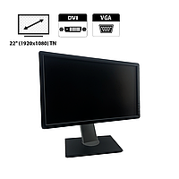 Монітор Dell P2212H / 22" (1920x1080) TN / DVI, VGA, USB-Hub