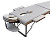 Масажний стіл з вирізом ZENET ZET-1044 CREAM розмір S ( 180*60*61), фото 2