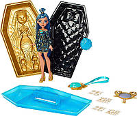 Лялька Монстер Хай Клео де Ніл Косметичний набір Monster High Cleo De Nile Golden Glam Case HNF72