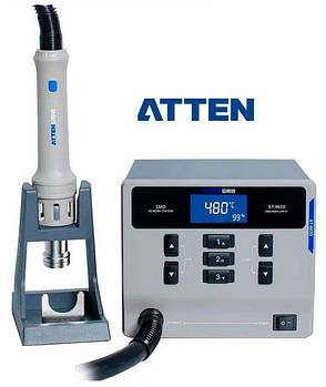 ATTEN ST-862D термоповітряна паяльна станція 1000 Вт,  від 100°С до 480°C, безщітковий  вентилятор