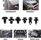 Кліпса криплення обшивки кузова Універсальна АвтоКрепеж з натискним штирком (1113), фото 3