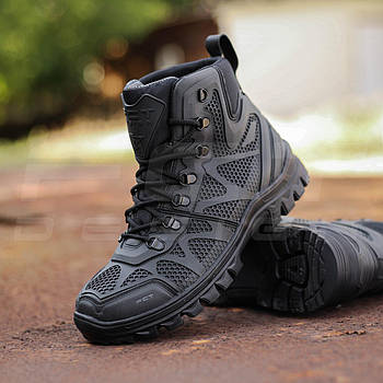 Тактичні Черевики демісезонні Тайфун мембрана чорні
