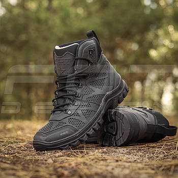 Черевики літні тактичні Тайфун чорні