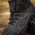 Черевики літні тактичні Тайфун чорні, фото 6