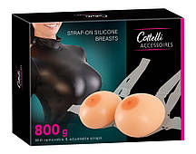 Силіконові протези груди Strap-on Silicone Breasts sexstyle