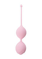 Вагінальні кульки Silicone Kegel Balls 29mm 60g Light Pink Boss Series sexstyle