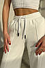 Спортивні штани білого кольору 178285P, фото 4