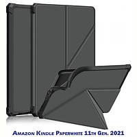 Чехол-книжка BeCover Ultra Slim Origami для Amazon Kindle Paperwhite 11th Gen. 2021 Gray (707221)