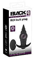 Анальна пробка з вібро Black Velvets RC Butt Plug sexstyle