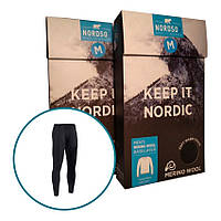 Термобелье Nordsox Men Underpants Black 50% Wool - 50% PES низ L